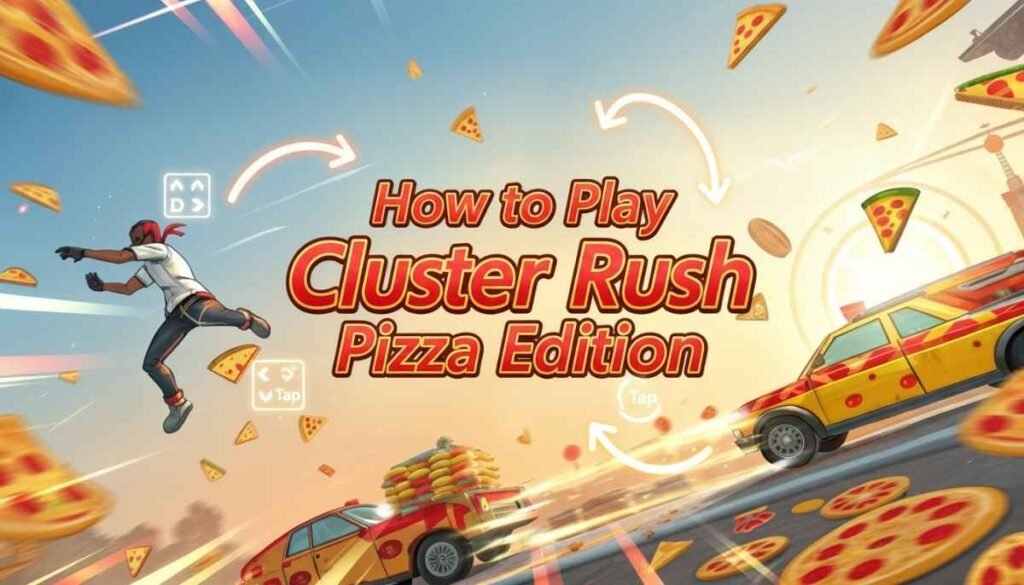 How to Play Cluster Rush Pizza Edition