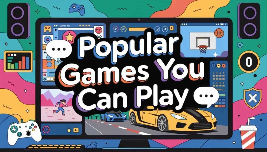 Popular Games You Can Play